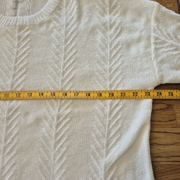 Orvis Cream Chenille Sweater - Picture 6 of 8
